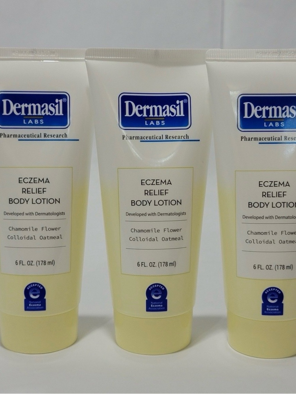 6-Pack Dermasil Eczema Relief Body Lotion